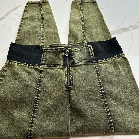 G by Giuliana 2 Piece Vintage Look Green Jacket and Pants New - Picture 3 of 12